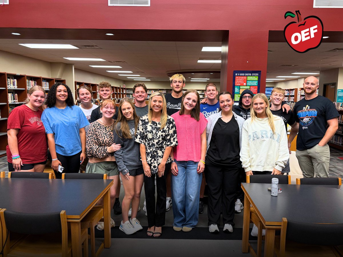 OwassoEdFound's tweet photo. CALLING ALL OWASSO HIGH SCHOOL STUDENTS ‼️

Applications for the 2026-27 Rambassador program close this Friday! 

🔗: https://t.co/bopUpSDVEU https://t.co/5vzKRzhjzr