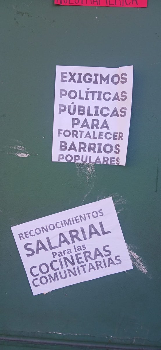 UTEPoficial's tweet photo. 3/4 Logramos compromisos concretos pero es insuficiente
1️⃣ Destrabar urgente la entrega de alimentos para parar la olla.
2️⃣ Avanzar con nuestras cooperativas textiles para producir ropa de abrigo ante la ola polar, dando respuesta a las familias y trabajo a la economía popular https://t.co/i2o8JwjIPO