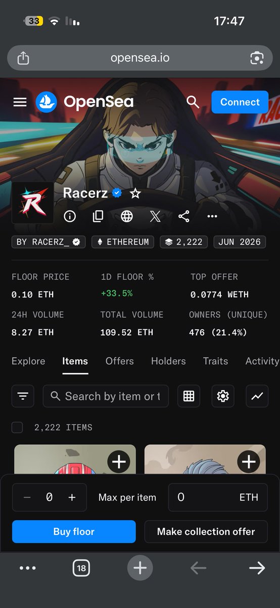 KratusFTL's tweet photo. First station: 0.1ETH
Next station: 1ETH

R A C E R Z https://t.co/zPvCDIxrrD