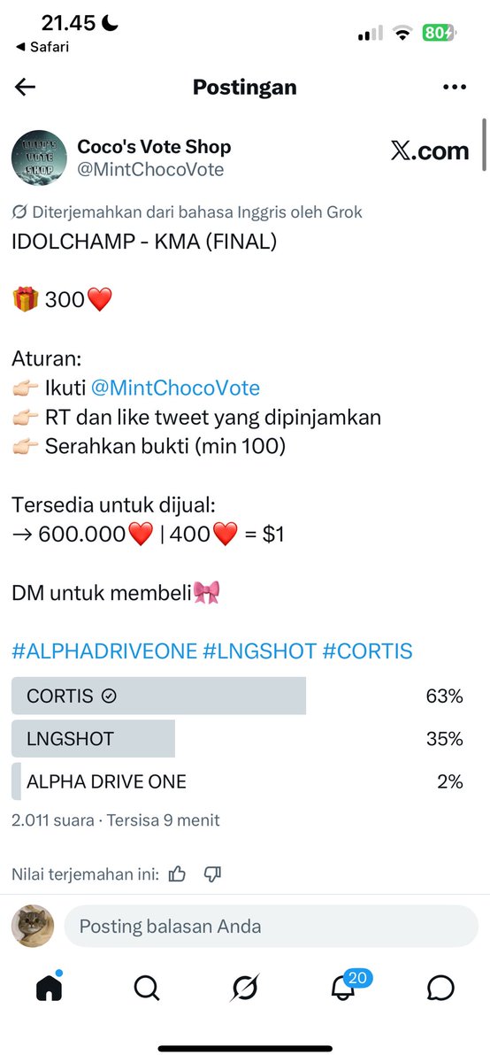 snowylufff's tweet photo. @MintChocoVote FOR #CORTIS https://t.co/IGHVFD6NbB