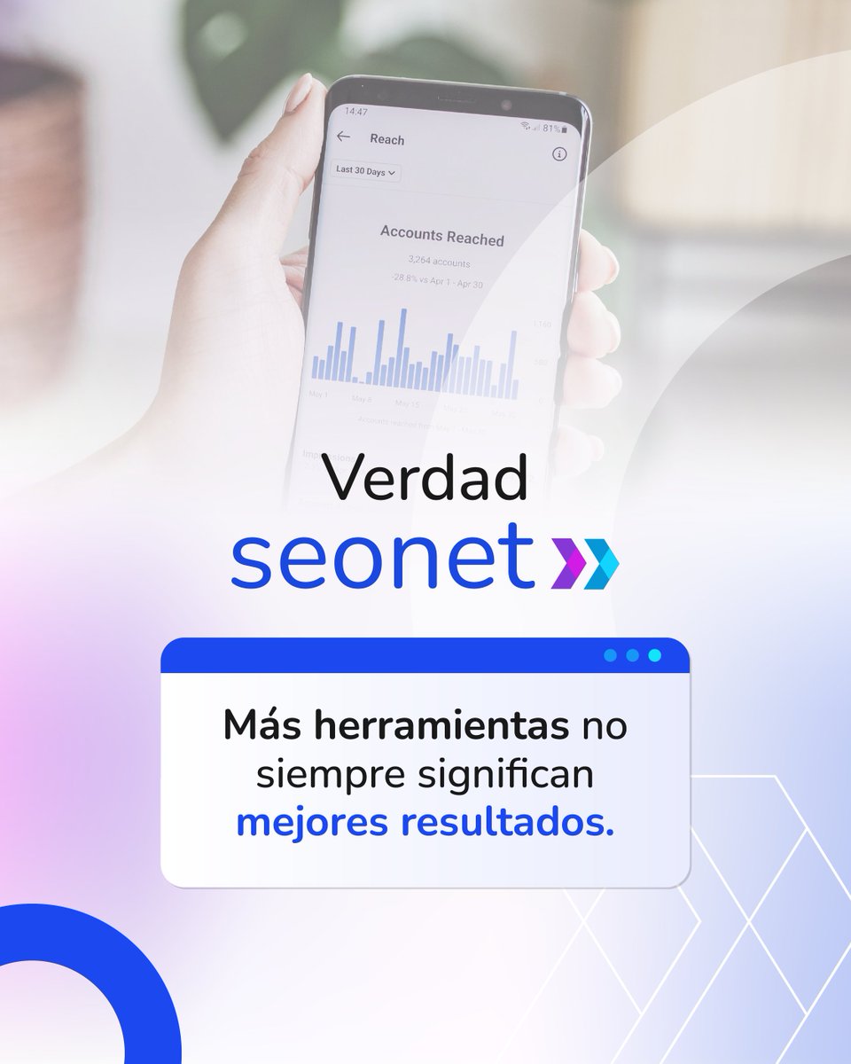 seonetdigital's tweet photo. Cada año aparecen nuevas herramientas de #marketing.

Pero el crecimiento no depende de la tecnología, sino de cómo la utilizas.
#Estrategia
#Datos
#Procesos
#Objetivos
Ahí está la verdadera ventaja competitiva. https://t.co/FWvVqh0vA4