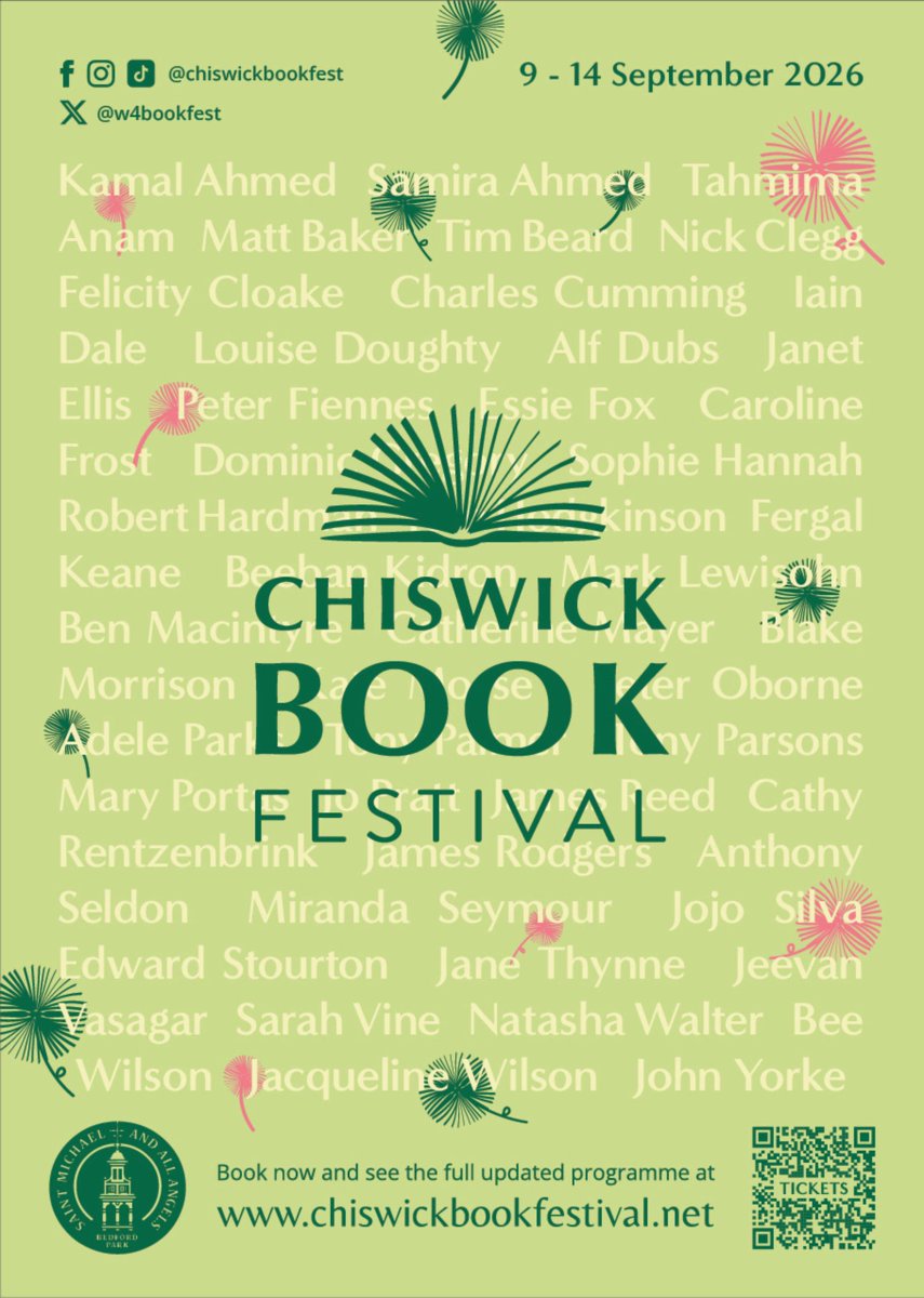 Chiswick Book Festival tweet media