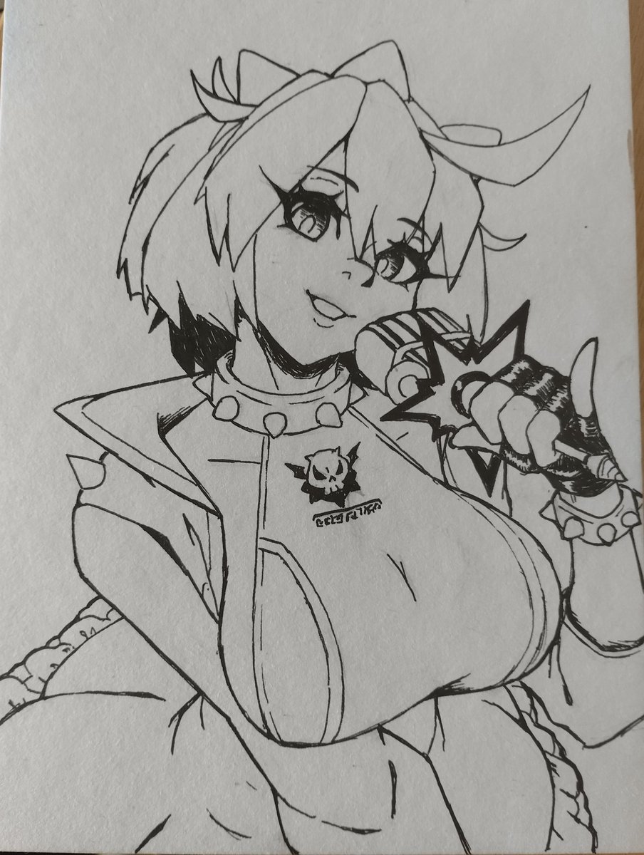UnhingedAmber's tweet photo. Decided to start drawing on paper again https://t.co/ciQ0rHik1H
