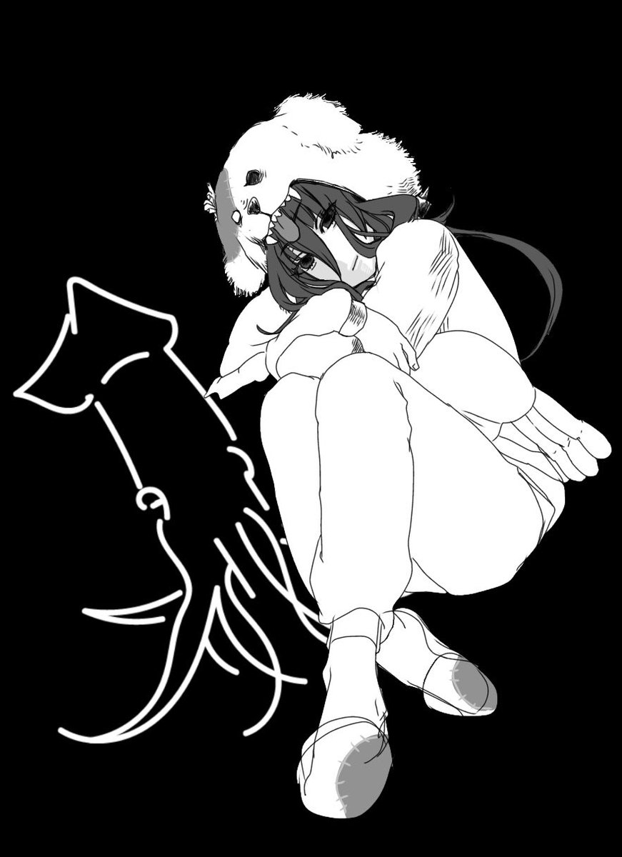 FG2657741538463's tweet photo. イカとたえちゃん https://t.co/1DMoT3Umwv