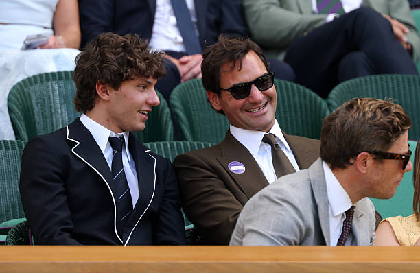 Goatnelli12's tweet photo. Kimi with Roger Federer https://t.co/NzaV8ACjOv