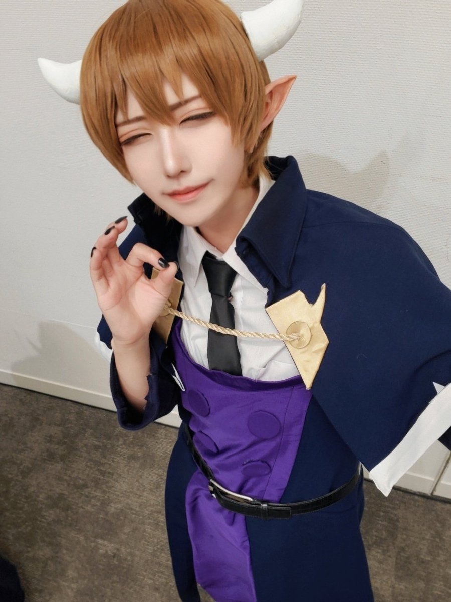 cyokokuitai's tweet photo. cos⚠
おでライお疲れさまでした！✨
魔入間併せで、カルエゴ先生とバラム先生とご一緒させていただいておりました🥳🫶
お二人とも本当に格好良くて、終始ニヤけるのを堪えるダリ先生でした🤭💕
たくさん構っていただき、ありがとうございました🥰✨

 #おでライ https://t.co/UiVIGmYdXv