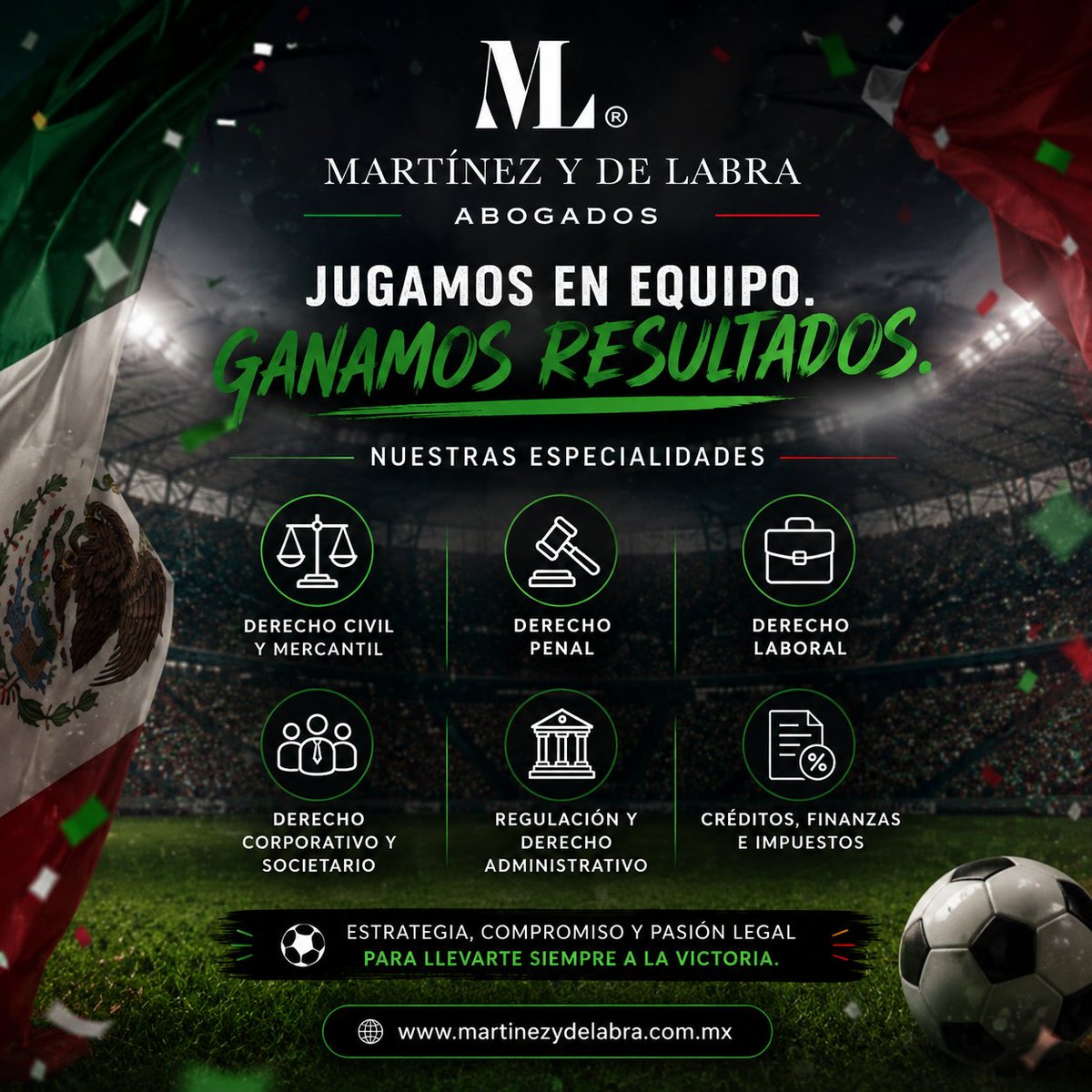 MLABOGADOSMX's tweet photo. Tu tranquilidad legal comienza con especialistas. ⚖️
En Martínez y De Labra Abogados ponemos a tu alcance soluciones integrales.
Porque cada caso merece una estrategia ganadora. 
🌐 https://t.co/Kq4drMkFEI
#MartínezyDeLabra #Abogados #DerechoCivil #DerechoPenal #DerechoLaboral https://t.co/cJMEjrfdcE