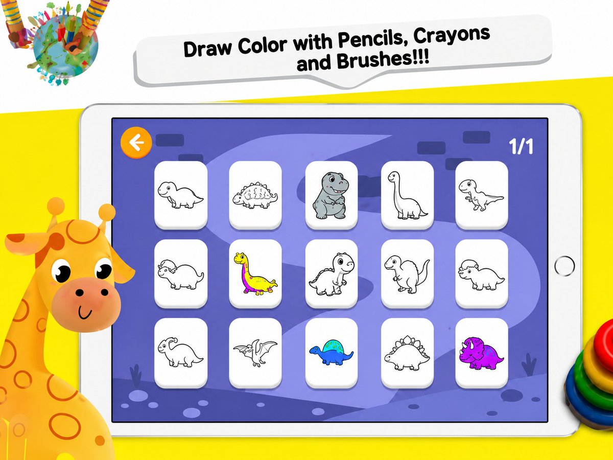 SumitGrooves's tweet photo. I'm a 32-year-old dad, and my 2.5-year-old daughter refused to eat without cartoons. So instead of giving her more videos, I built her a coloring game using vibe coding. 
The best part? My QA tester was 2.5 years old. 
Now she loves coloring while learning. https://t.co/qDpJFjeDji