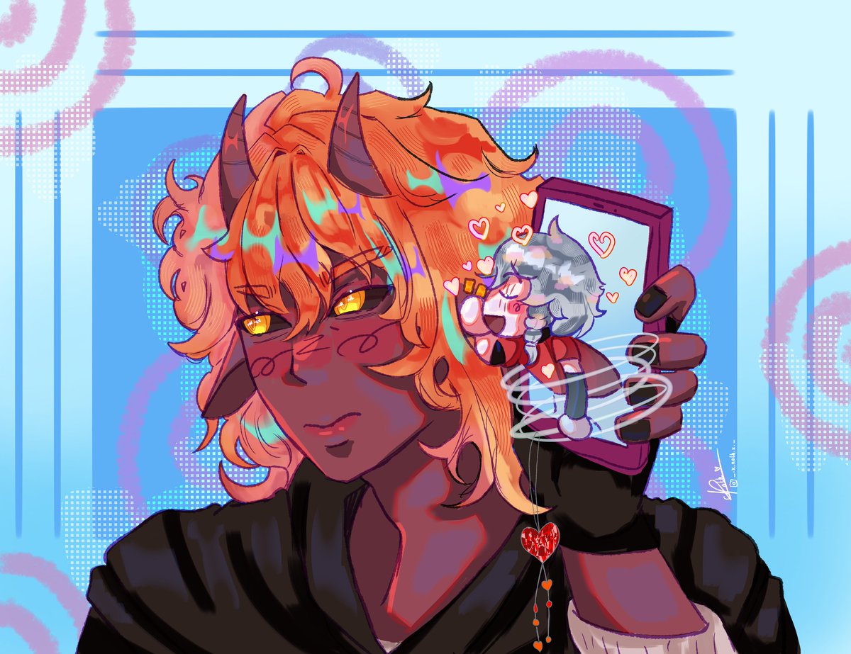 lNath_rubyl's tweet photo. Cómo no le gusto que lo dibujara con el Gussy pues ahora le dibuje uno con su nov- con magma
Espero les guste y cabe aclarar que sigo sin saber dibujar al 100% en digital pero salió bonito

Tiroboi mis papis we 🗣️🔥
|| #tiroboifanart #magmaboifanart #AgteRupegto || https://t.co/lhl5bK22lh