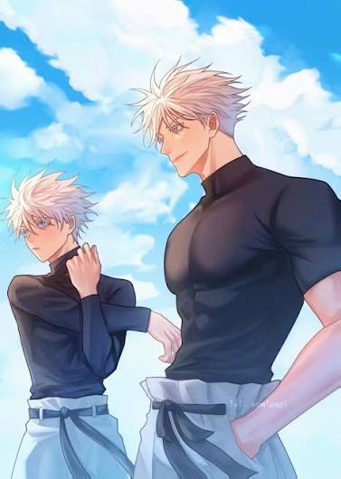 GojoDHonored1's tweet photo. @Narutobrouhzn me and my son killua https://t.co/W0t4exl5v0