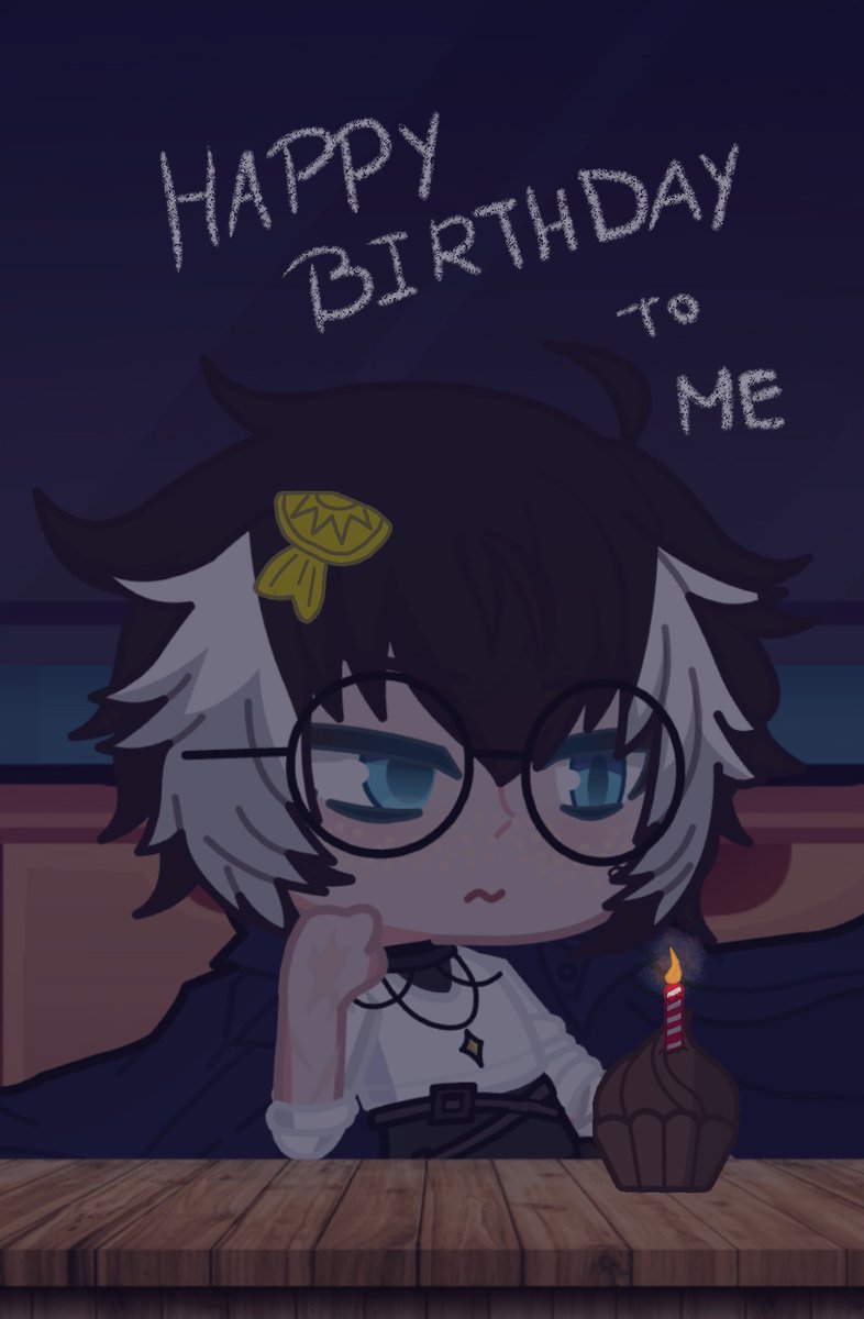 Yoruu_D's tweet photo. 誕生日おめでとう、私～ 
🎂☄️
20~ https://t.co/oiJm6P29QE