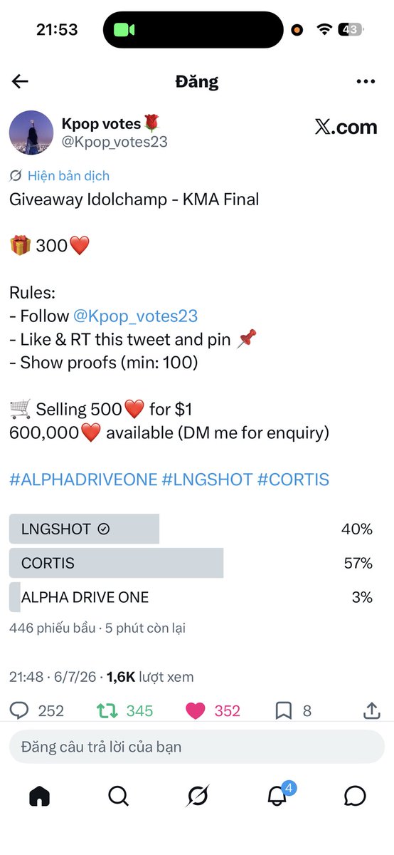 SngTh16's tweet photo. @Kpop_votes23 #LNGSHOT https://t.co/fpk1YDcfGC