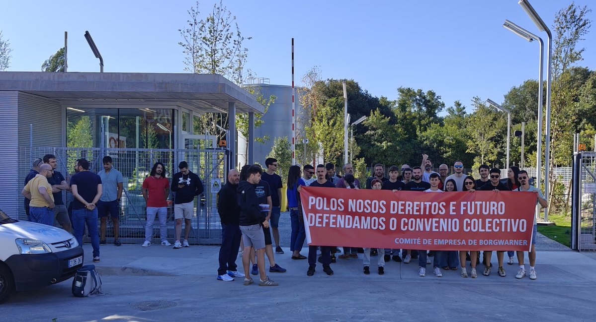 galizaCIG's tweet photo. ❌Desconvocada a folga en #BorgWarner tras pactarse medidas para rematar cos incumprimentos de convenio

👉A compañía da #automoción de #Vigo, #OPorriño e #Nigrán mellorará as vacacións do persoal eventual, o rexistro de xornada e a promoción profesional

1⃣ https://t.co/0ReZpWKA1a