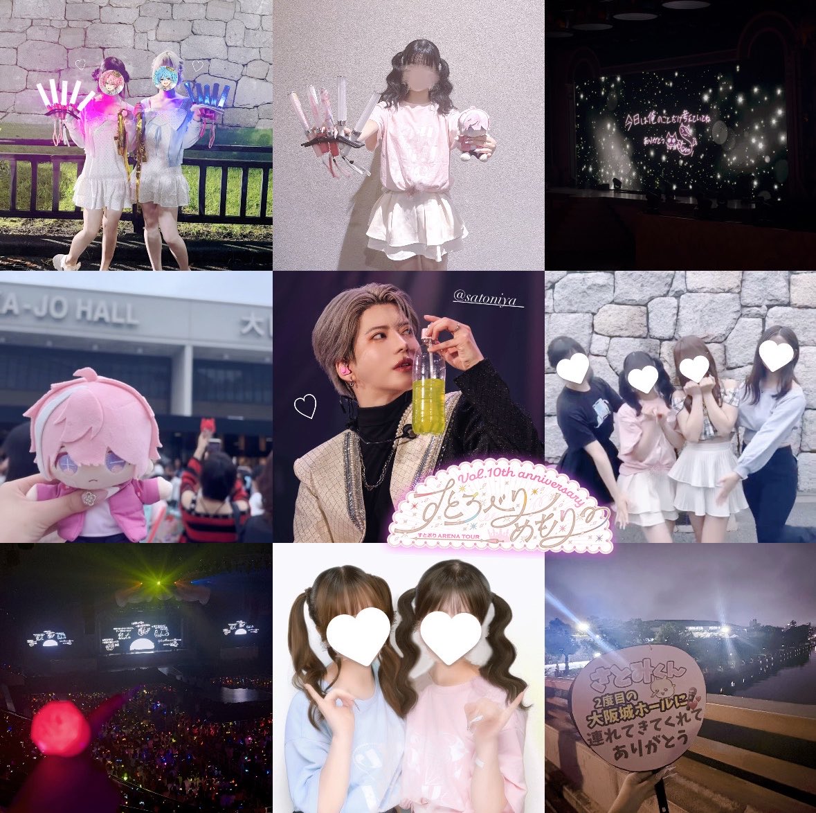 zz4_nyan's tweet photo. 改めて ♡ #すとぷり10周年ライブ ♡ in 大阪 2deys ありがとうございました✨色々なことがあった10年だけど、一緒に紡げる時間は輝かしく、何にも変え難い人生の宝物だと改めて実感しました。セトリも衣装も演出も全部全部素敵で幸せで、ただ楽しかったです🫂またきてね、おおきに！🐙 #さとみくん https://t.co/VPsMObJ2e3