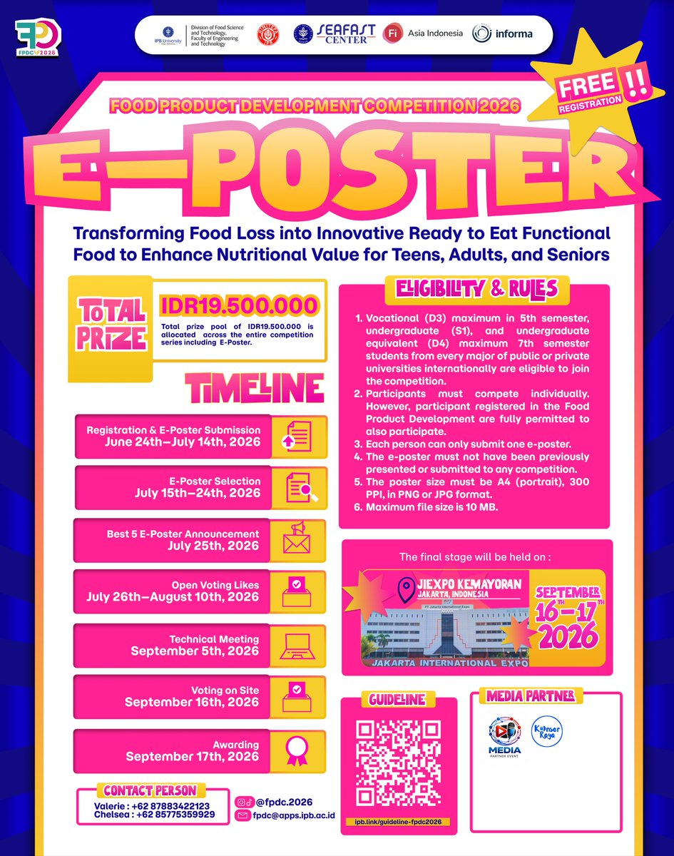 coupernicium's tweet photo. eh kalian yang lagi cari lomba boleh cek ig @fpdc.2026! mereka lagi buka lomba product development sama e-poster international scale btw https://t.co/c3ItbhEuGY