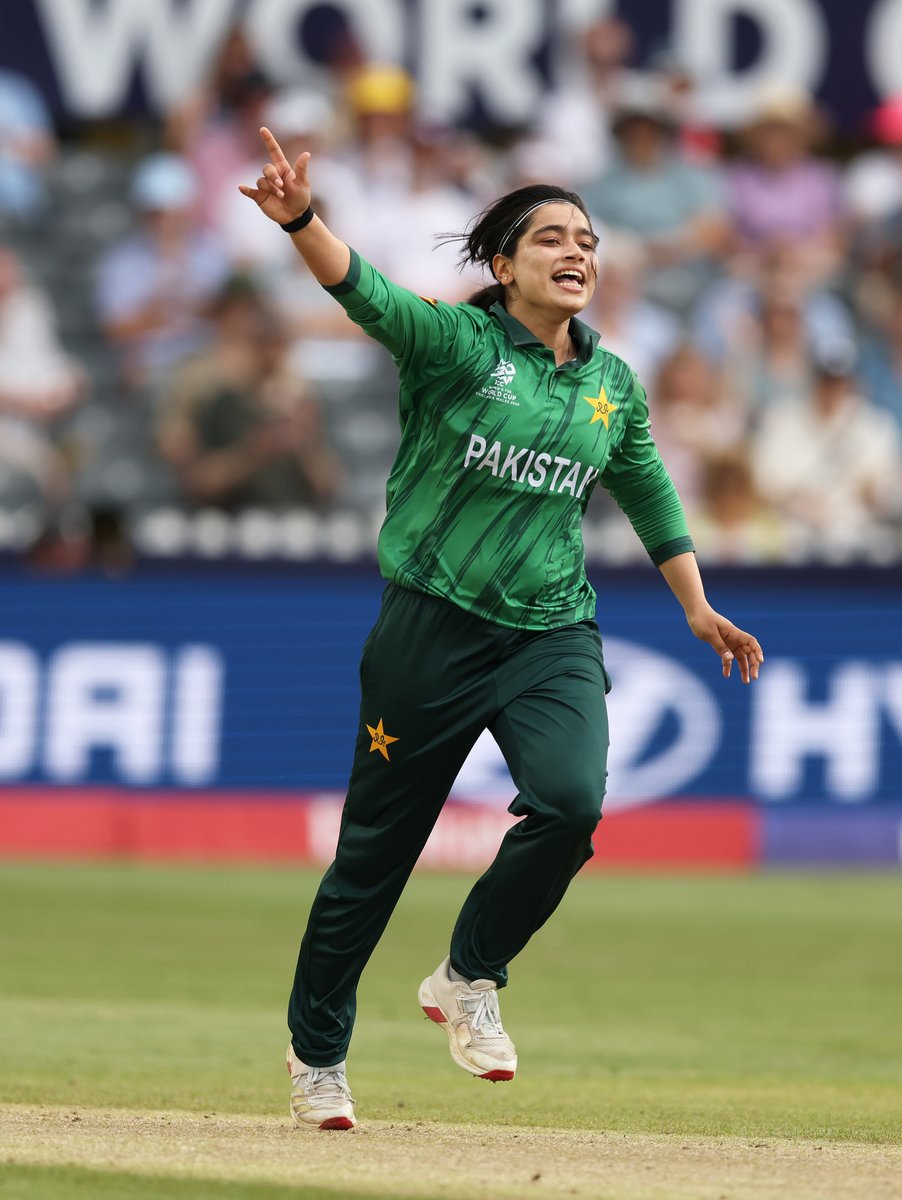 TheRealPCB's tweet photo. Pakistan skipper @imfatimasana has been named in the ICC Women's T20 World Cup 2026 Team of the Tournament 👏

She scored 85 runs, including a half-century, and finished as the joint second-highest wicket-taker with 11 wickets 🎯

#T20WorldCup | #BackOurGirls https://t.co/JDCaMMakPF