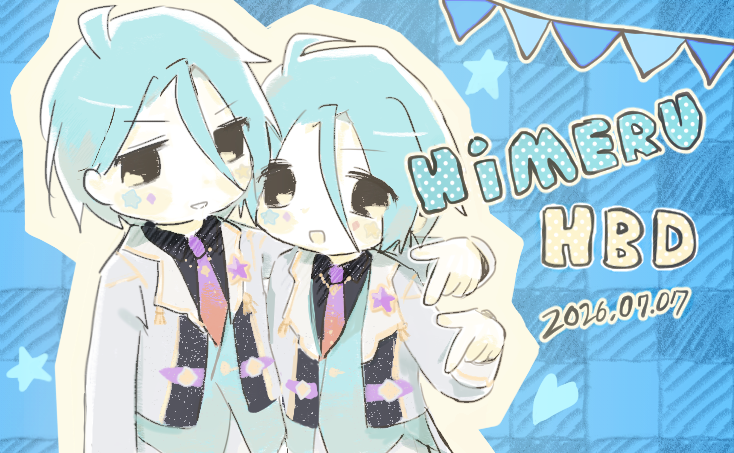 wka3o's tweet photo. #HiMERU誕生祭2026 https://t.co/gLzCGkUHaR
