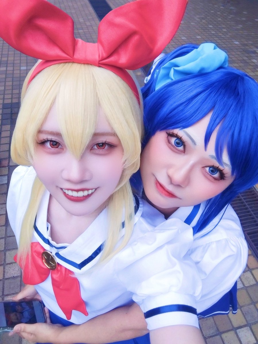 tyuntyun_cos's tweet photo. ⚠ Cosplay ⚠　

　　｡.୨୧⌒⌒⌒⌒⌒⌒⌒⌒⌒⌒⌒⌒୨୧.｡

　  　　　　　       アイカツ！
　　　　   星宮いちご &amp; 霧矢あおい　

　　｡.୨୧⌒⌒⌒⌒⌒⌒⌒⌒⌒⌒⌒⌒୨୧.｡

6/14 池a! あおいと夏服デート❣️
夏服もめちゃかわいい❣️Soleil夏服併せもしたい❣️ https://t.co/EX4z0xjoYr