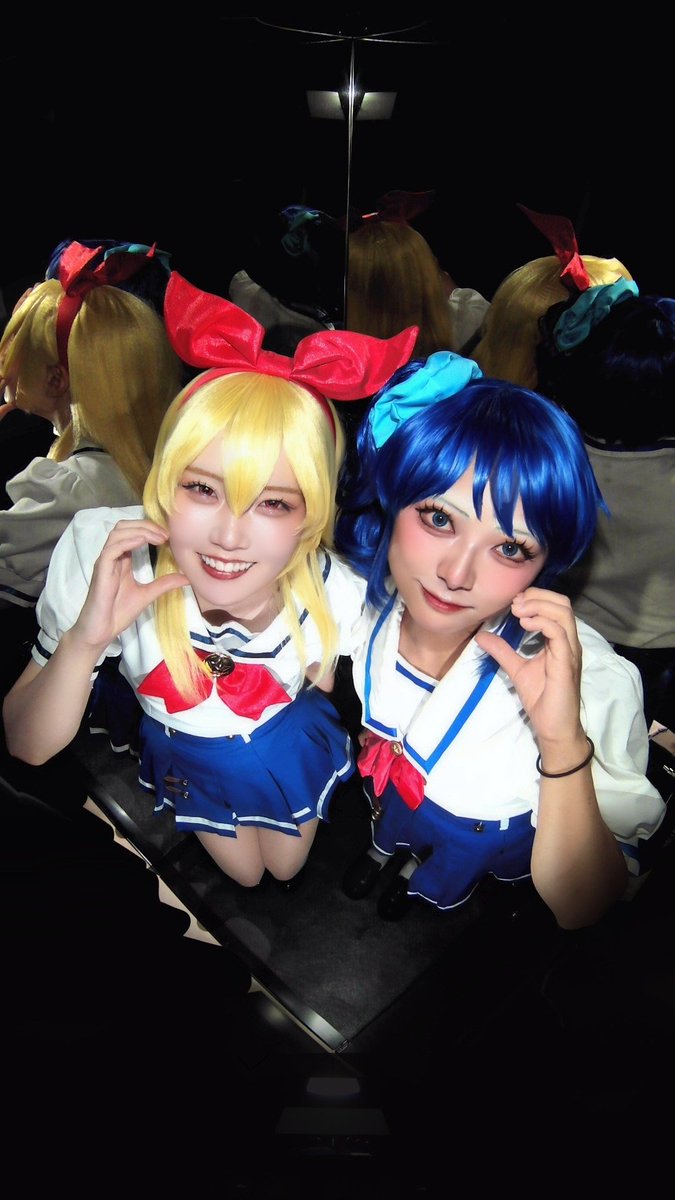tyuntyun_cos's tweet photo. ⚠ Cosplay ⚠　

　　｡.୨୧⌒⌒⌒⌒⌒⌒⌒⌒⌒⌒⌒⌒୨୧.｡

　  　　　　　       アイカツ！
　　　　   星宮いちご &amp; 霧矢あおい　

　　｡.୨୧⌒⌒⌒⌒⌒⌒⌒⌒⌒⌒⌒⌒୨୧.｡

6/14 池a! あおいと夏服デート❣️
夏服もめちゃかわいい❣️Soleil夏服併せもしたい❣️ https://t.co/EX4z0xjoYr