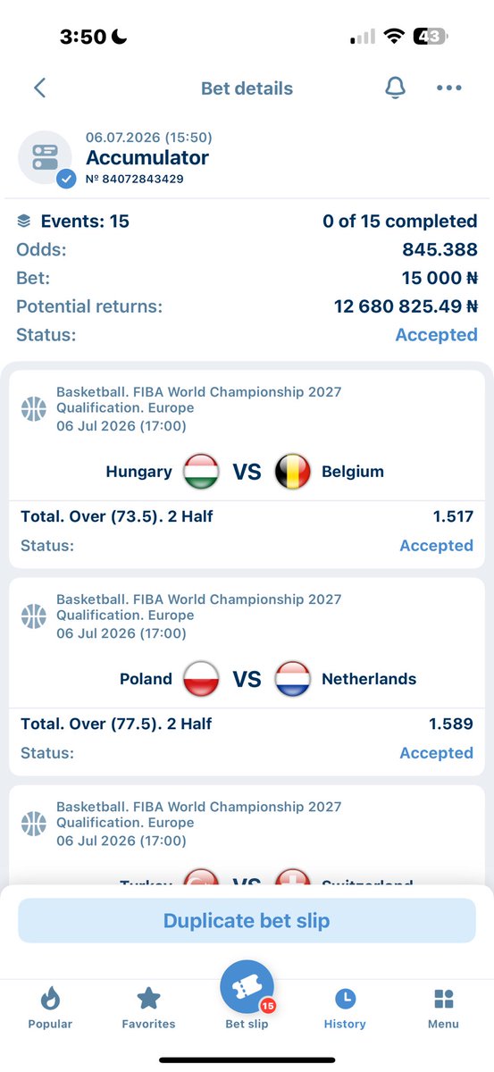 jayfund11's tweet photo. 🔞 🔞🏀sweet 840+ odds 

Amazing  game on 1xBet ✅

Code. GAR88

Registered on 🏆1xBet use my link and promo code so you can have access to my Bet code don’t miss my game 🎊👍🏿🏆🎊👇👇

CODE PROMO: JAYFUND234
https://t.co/9Mhzox8a99
 +18 / 🔞
 bet responsibly https://t.co/scLMvlRfZs