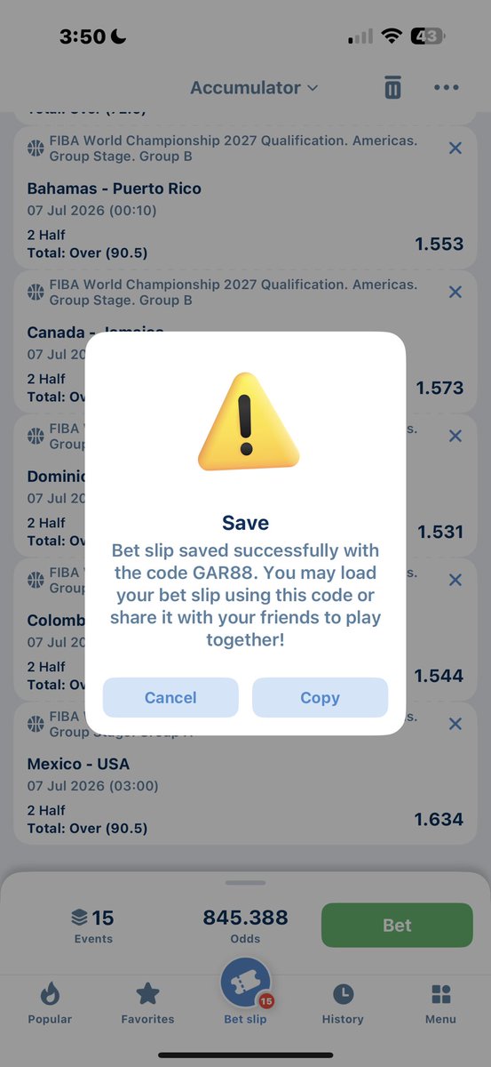 jayfund11's tweet photo. 🔞 🔞🏀sweet 840+ odds 

Amazing  game on 1xBet ✅

Code. GAR88

Registered on 🏆1xBet use my link and promo code so you can have access to my Bet code don’t miss my game 🎊👍🏿🏆🎊👇👇

CODE PROMO: JAYFUND234
https://t.co/9Mhzox8a99
 +18 / 🔞
 bet responsibly https://t.co/scLMvlRfZs
