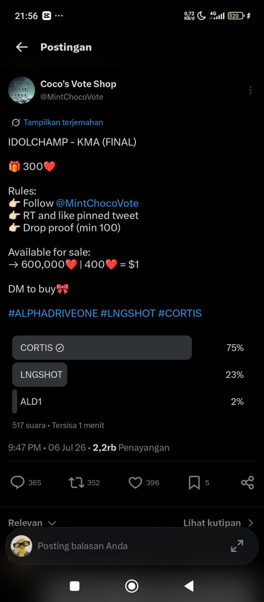 sno0pyyyyy's tweet photo. @MintChocoVote FOR #CORTIS https://t.co/Y6sfTyuQaM