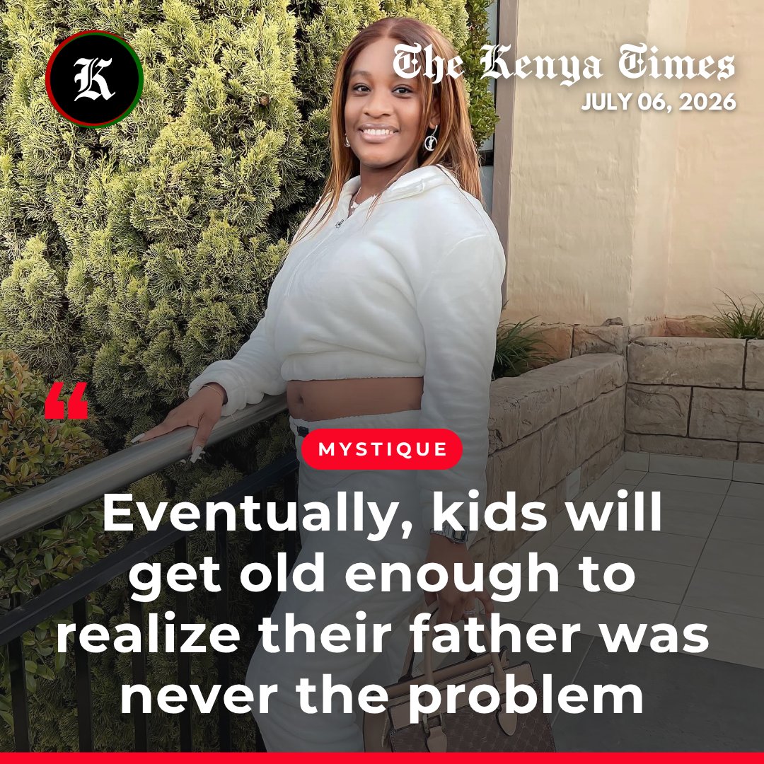 thekenyatimes's tweet photo. Mystique says children grow up and realize their father was never the problem. https://t.co/F4IIUUrKh4