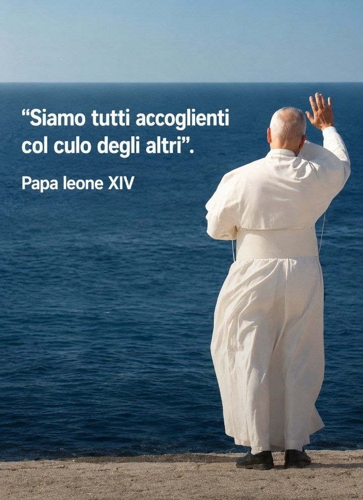 zavsal's tweet photo. L'ipocrisia si è fatta papa...il minuscolo è voluto! https://t.co/ziLnm6FVj3