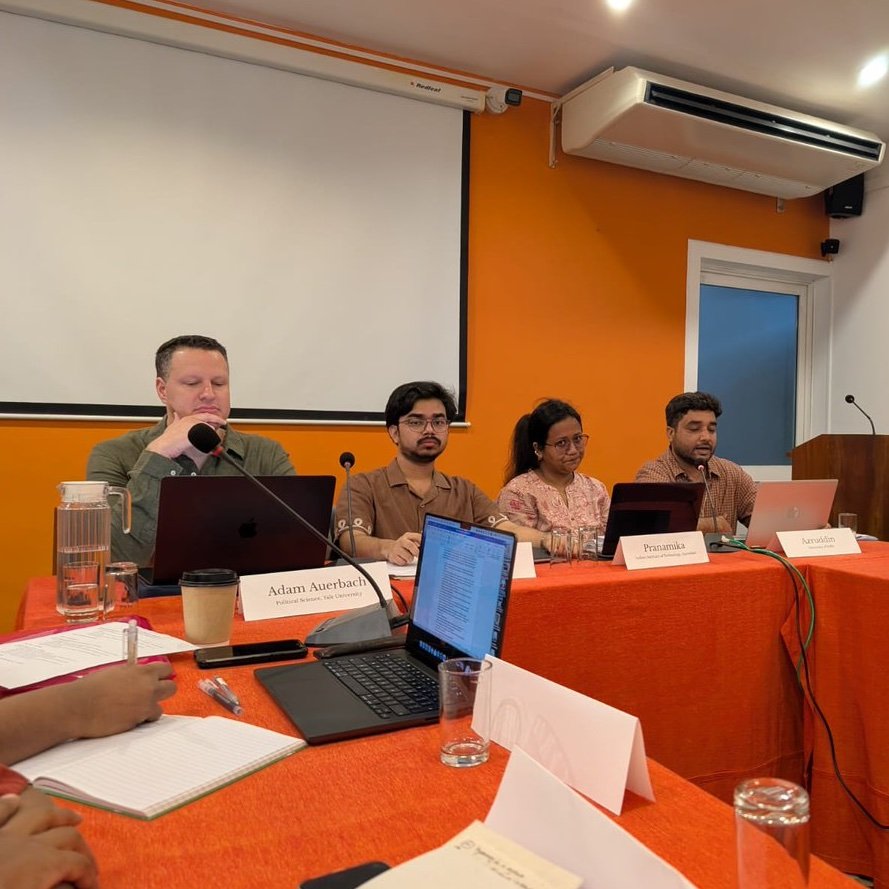 uohpolsci's tweet photo. @barua_satyaki PhD Scholar, presented a paper “Rethinking Party Organisation: A study of Trinamool Congress in West Bengal, India” at the Modern South Asia Workshop in Colombo from 11-13 June.
@HydUniv @YaleMacMillan @ices_lk
#UoH #SouthAsianStudies #PartyPolitics
#MSAW2026 https://t.co/GgFT4Ob1Ny