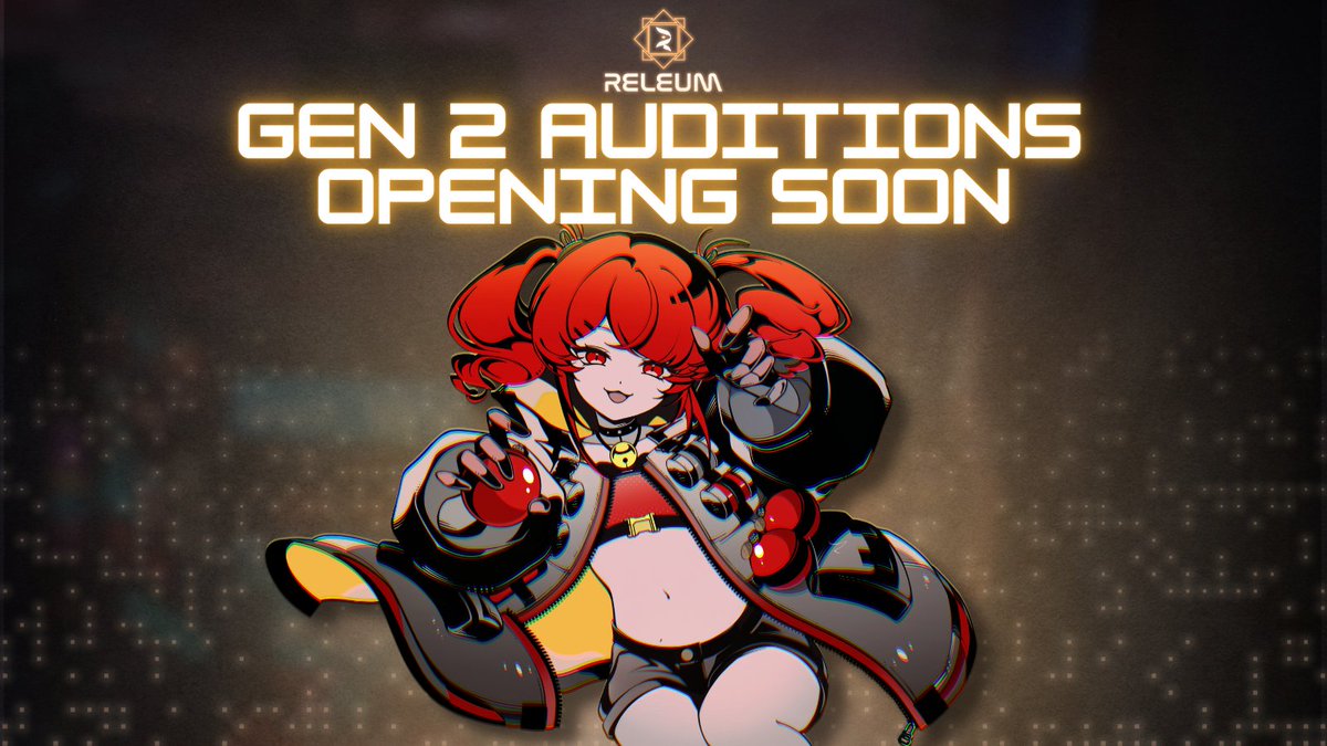 Releum's tweet photo. 📢「ANNOUNCEMENT」📢

Looking to create and step into your own virtual spotlight? Whether you’re a seasoned content creator, or an uncut diamond waiting to shine, we are looking for our next generation of passionate talents.

Please look forward to an official announcement with more details, listed requirements, and an audition form VERY soon! 🌟 We hope to see you there! 🌟