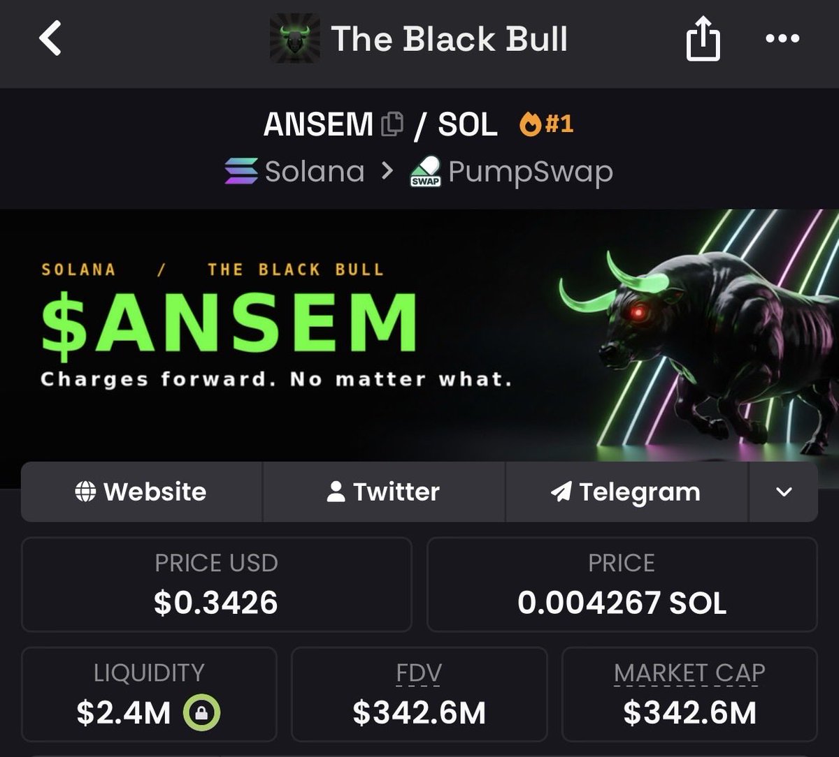 skef30's tweet photo. Spotted this chart for $ANSEM ripping to a fresh ATH near 400M FDV with a strong green candle. We caught it in @theskelfs at just 6M and started talking it up publicly around 30M on all my socials. 

It genuinely feels like the start of something bigger.

@solana ecosystem has made this its main focus right now, which creates natural protection at these levels and opens the door for major CEX listings ahead. @blknoiz06 has been super active with giveaways and airdrops too.

Still early in the move.
