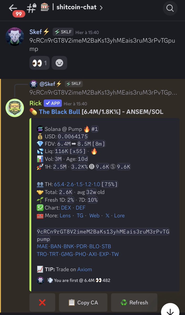 skef30's tweet photo. Spotted this chart for $ANSEM ripping to a fresh ATH near 400M FDV with a strong green candle. We caught it in @theskelfs at just 6M and started talking it up publicly around 30M on all my socials. 

It genuinely feels like the start of something bigger.

@solana ecosystem has made this its main focus right now, which creates natural protection at these levels and opens the door for major CEX listings ahead. @blknoiz06 has been super active with giveaways and airdrops too.

Still early in the move.