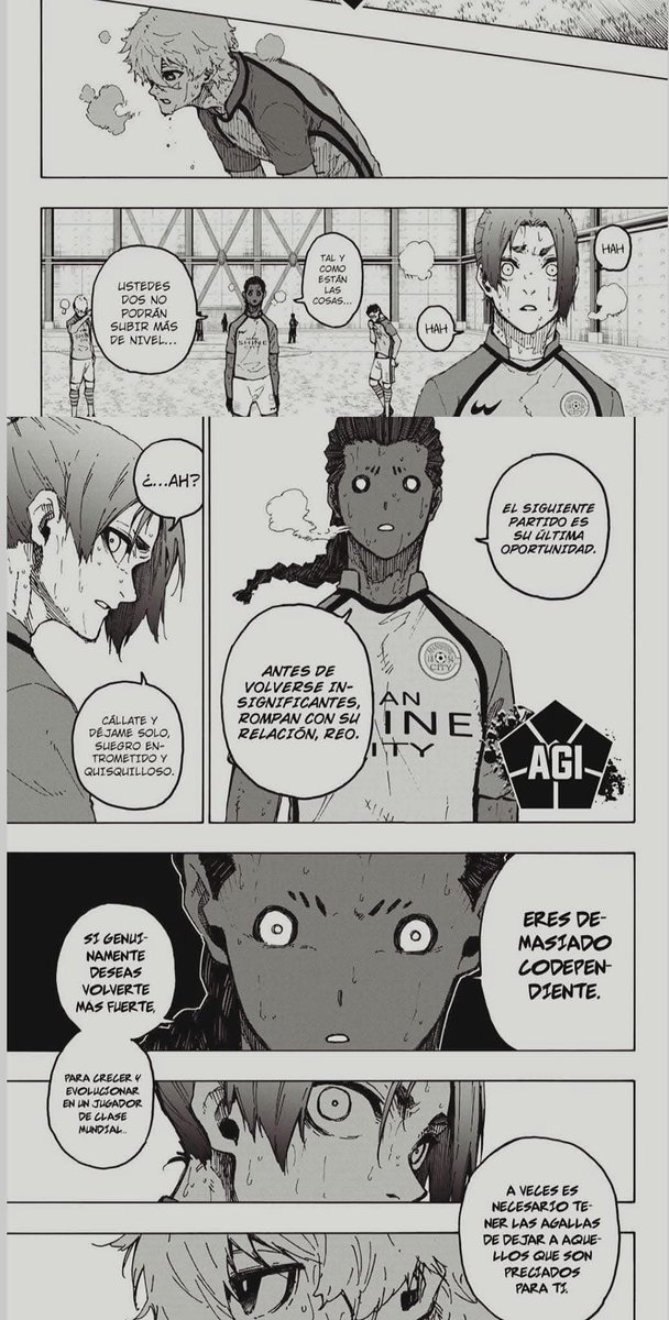 Kohsne's tweet photo. Voy a mantener la teoría de un amigo, Agi estaba tratando de salvar a Nagi y Reo porque el vivió en carne propia la muerte del ego en una persona. 

Probablemente Teddy sea un Nagi que sucumbió ante la falta de emoción, porque no es normal lo decepcionado que se veía con Reo. https://t.co/2Dl7WxajW4