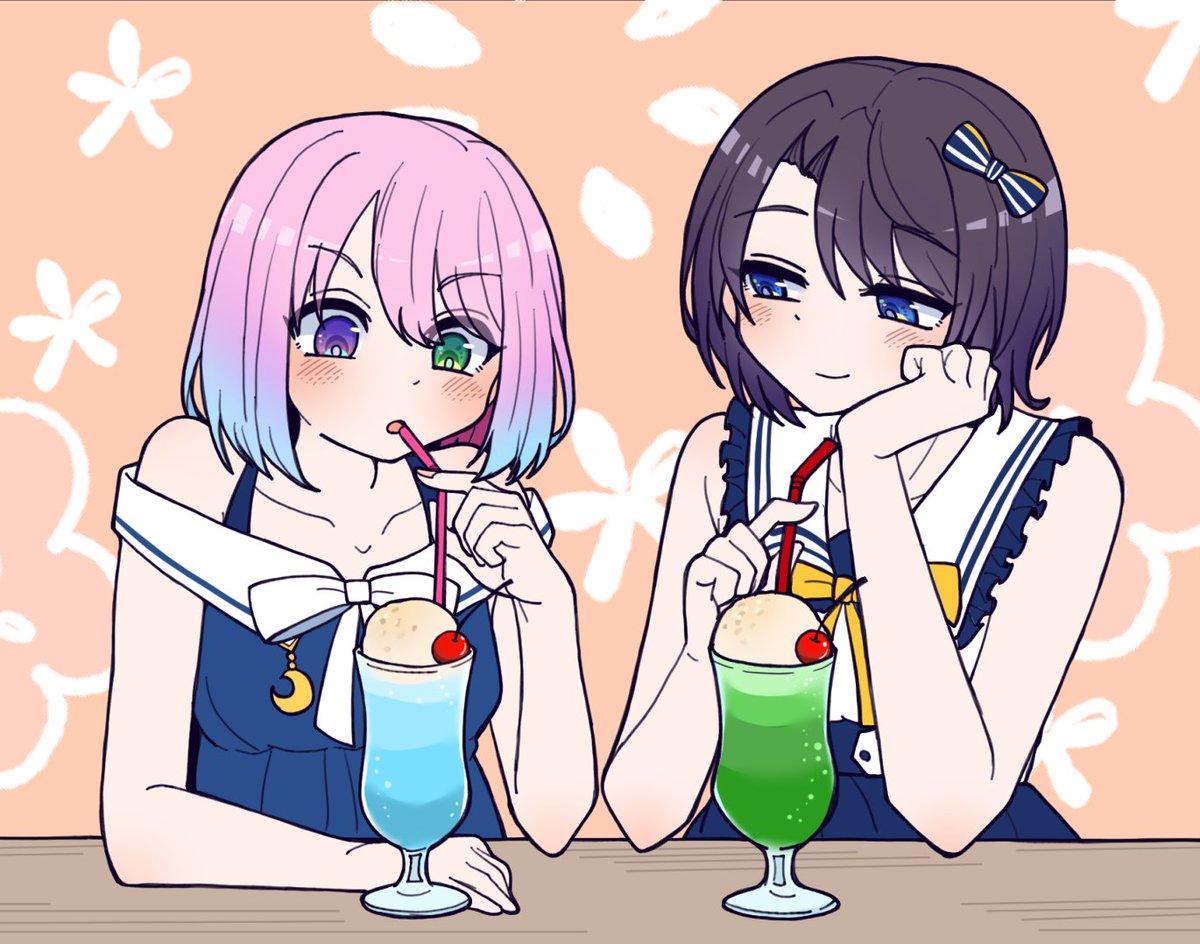 syanpom's tweet photo. ひんやりクリームソーダ。
#ルーナート #プロテインザスバル https://t.co/xdT6SI5orA