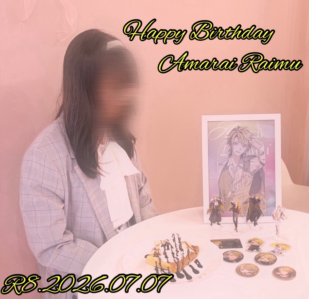 haruhi0629_1010's tweet photo. ੈ✩‧₊˚ੈ✩‧₊˚ੈ✩‧₊˚ੈ✩‧₊˚ੈ✩‧₊˚ੈ✩‧₊˚ੈ✩‧₊˚ੈ

                 𝐇𝐚𝐩𝐩𝐲 𝐁𝐢𝐫𝐭𝐡𝐝𝐚𝐲

                  𝐀𝐦𝐚𝐫𝐚𝐢 𝐑𝐚𝐢𝐦𝐮

                       𝟐𝟎𝟐𝟔.𝟎𝟕.𝟎𝟕

ੈ✩‧₊˚ੈ✩‧₊˚ੈ✩‧₊˚ੈ✩‧₊˚ੈ✩‧₊˚ੈ✩‧₊˚ੈ✩‧₊˚ੈ

 #らいむ稲妻超誕祭2026 https://t.co/iAAOh8blvT