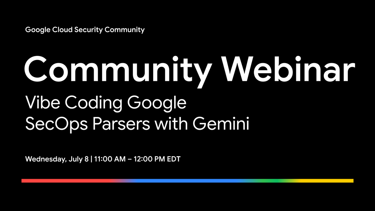 Google Cloud Security tweet media