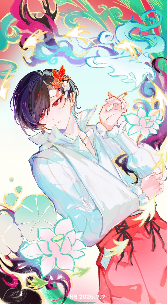 shiki_fanart's tweet photo. 有明さん~~~（96歳の）お誕生日おめでとう！ https://t.co/DPfUgoGBy8