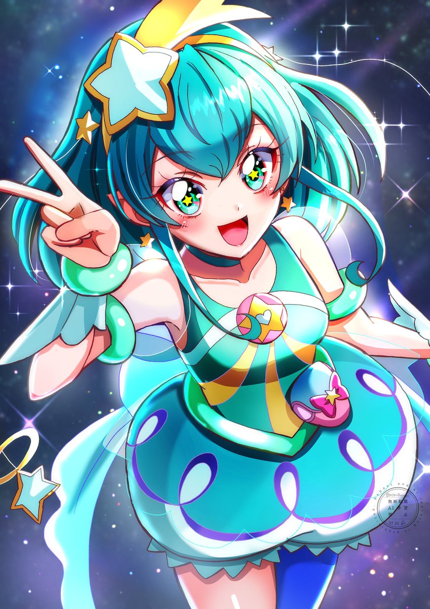 momotarouooi's tweet photo. お誕生日おめでとうルン💚✨
#キュアミルキー生誕祭2026
#羽衣ララ生誕祭2026 https://t.co/1ke8wqGEzY