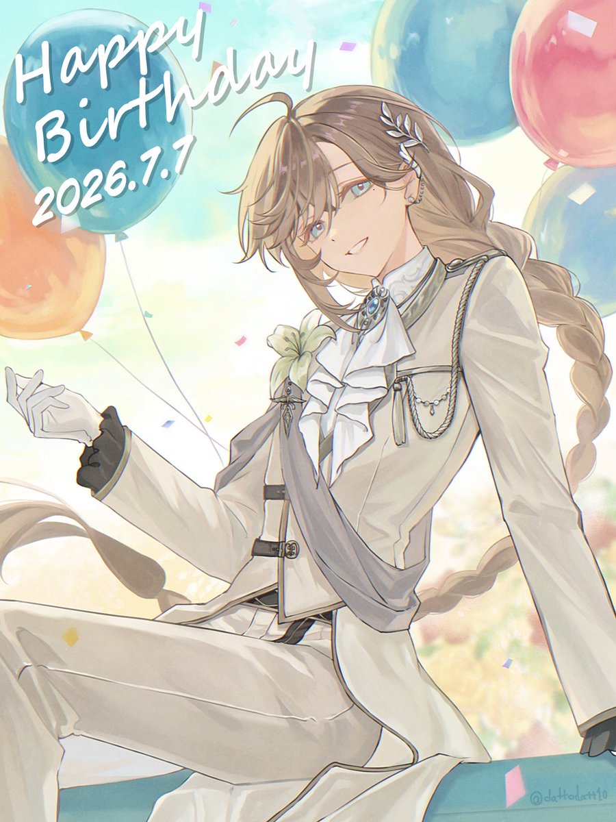 dattodatt10's tweet photo. お誕生日おめでとうございます🎈
#かな絵
#叶生誕祭2026 https://t.co/ykof5srHXD