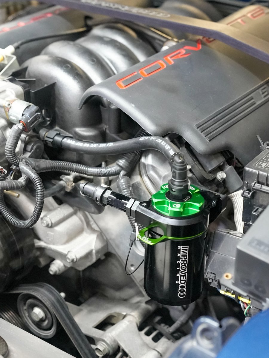 prishow's tweet photo. Performance starts with proper oil control.

A recent visit to Improved Racing gave us a closer look at the oiling system components helping high-performance builds stay protected—from oil coolers to catch cans and beyond.

Follow to see more behind the scenes content!

#PRIShow https://t.co/nzDGYMTXRF