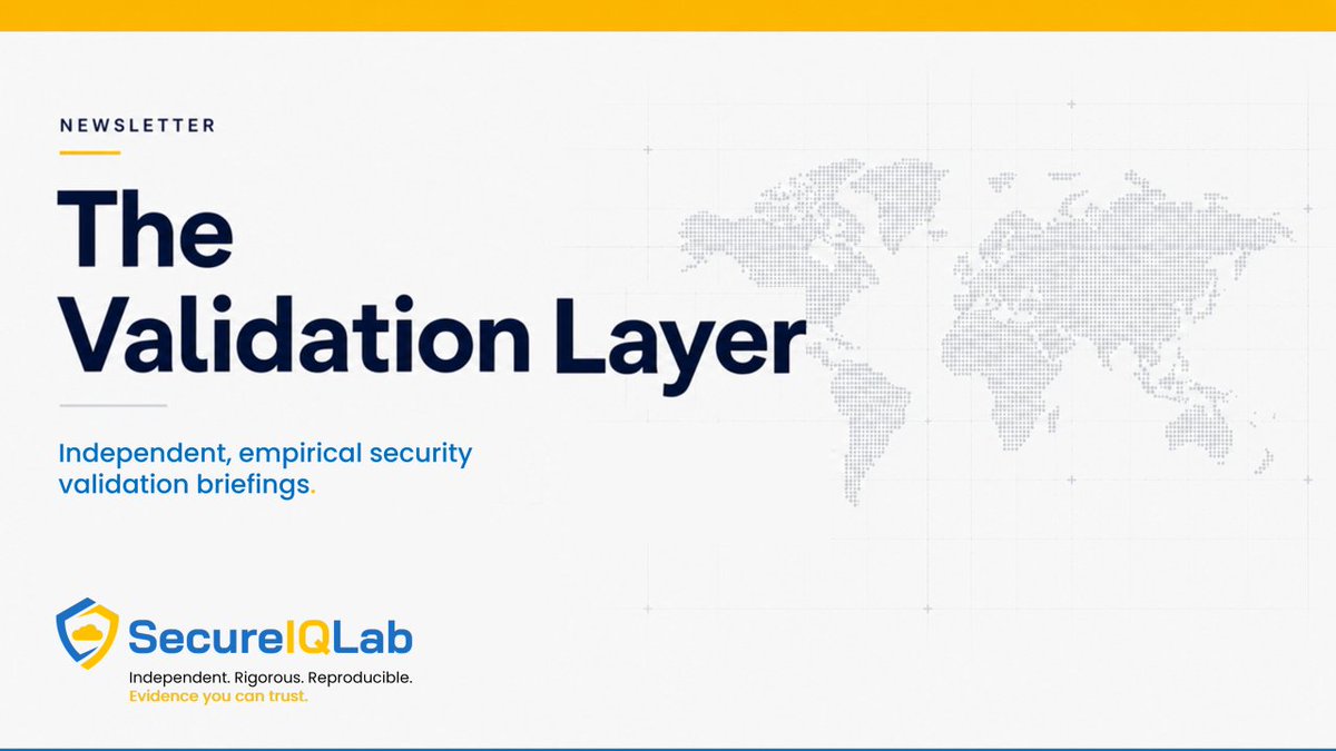SecureIQlab's tweet photo. "Independent validation" is an asset, not a threat.

If your control performs, a published-method test you didn't run yourself answers the procurement questionnaire before it's mandatory.

The strong end of the range has every reason to prove it.
 
https://t.co/vScALNW6nd https://t.co/CkSoHJsut8