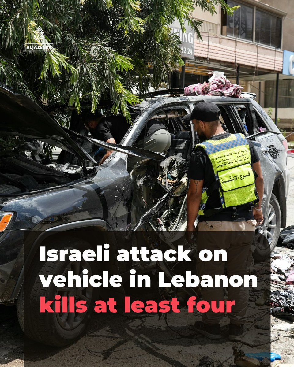 AJEnglish's tweet photo. Israel has continued to launch strikes on targets in southern Lebanon despite a US-brokered ceasefire agreement signed two weeks ago.

🔗: https://t.co/TYfVvwYPwE https://t.co/7ymEh2XGjj