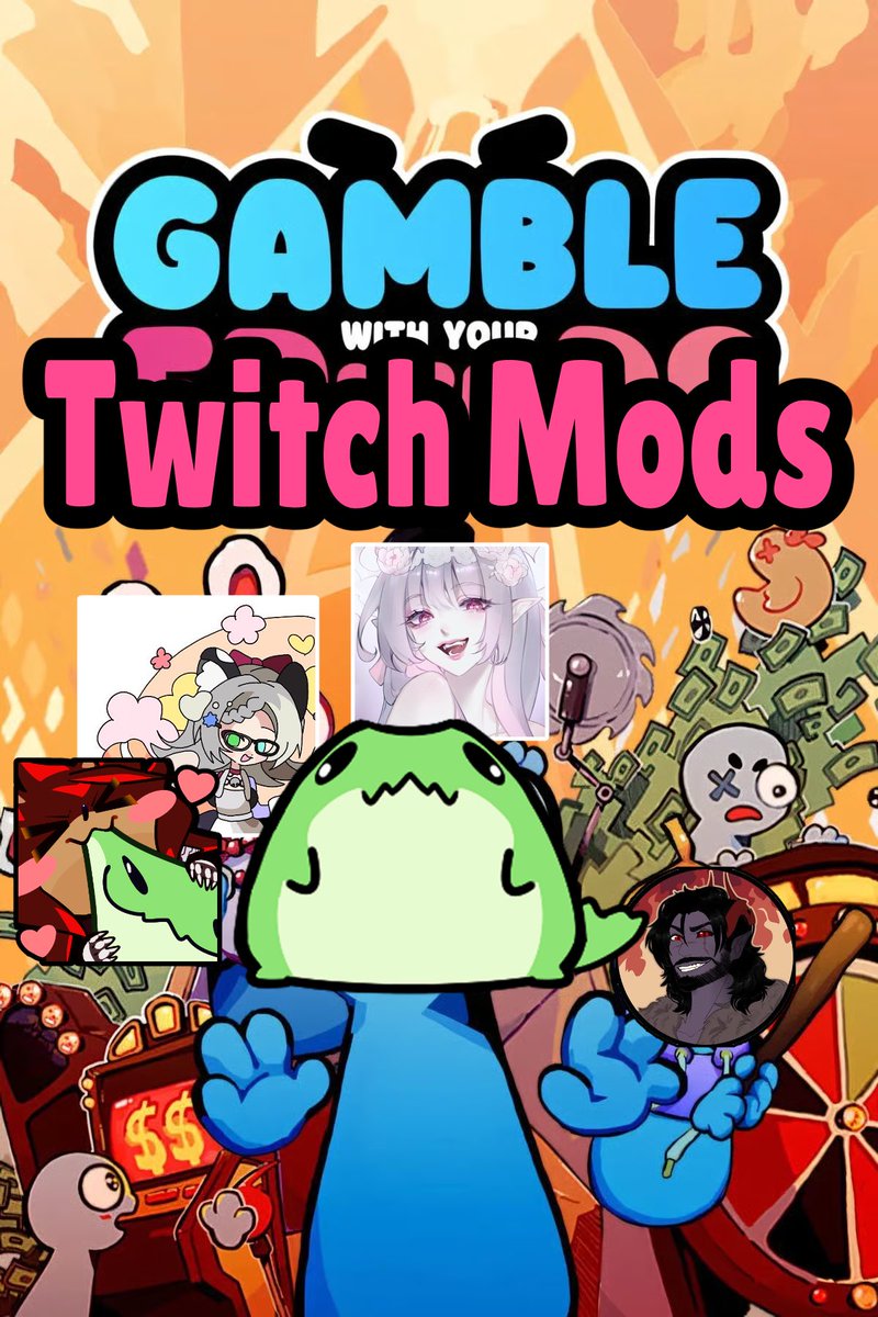CenoCrocodile's tweet photo. Advance Stream Notice 📣 

in 5 hours 
As per community goal, I’ll be playing Gamble with my Twitch Mods!🎲

I wholly expect to be bullied 😅 https://t.co/FBzt3D11OC