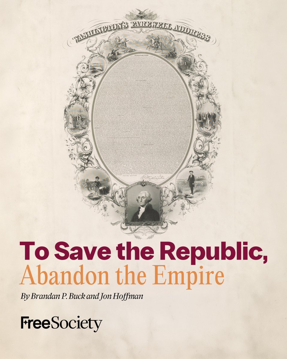 CatoInstitute's tweet photo. “Peace, commerce, and honest friendship with all nations, entangling alliances with none.” – Thomas Jefferson.  
 
The Founders warned against permanent alliances, foreign commitments, and interference in other nations' affairs. American foreign policy in the 21st century violates those warnings. In the new issue of Free Society, Cato's @brandan_buck and @Hoffman8Jon explain what a return to first principles would look like. 

https://t.co/pAZl0IkUUm