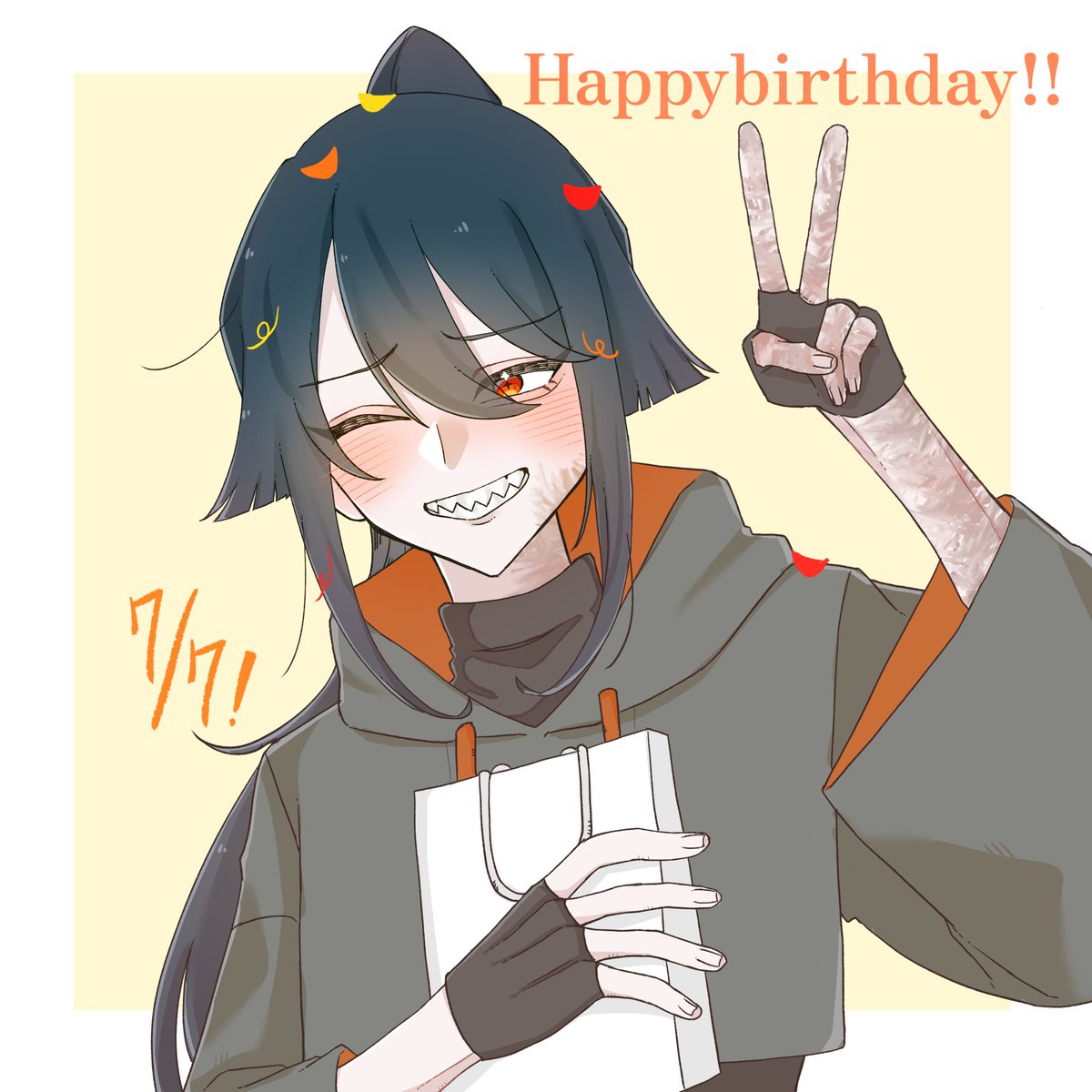 nnn_yuhu's tweet photo. お誕生日おめでとう🎊
７／７！ https://t.co/udTqXl7QPJ