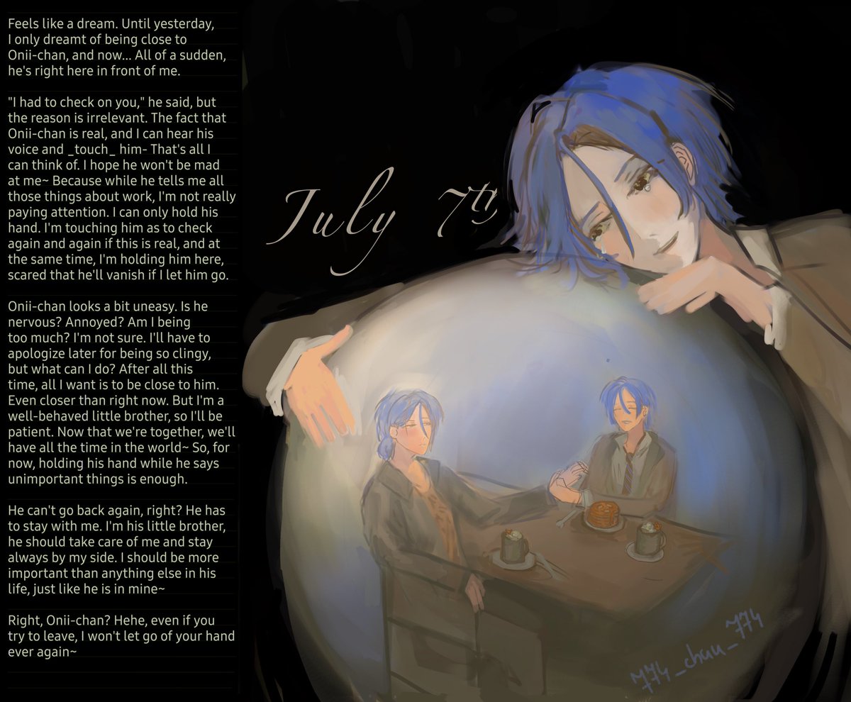 77_chuu_774's tweet photo. #HiMERU誕生祭2026
Happy birthday tojos ! Himeru and Kaname 🦋🫂 may you be forever together. https://t.co/nMD88jg1WU