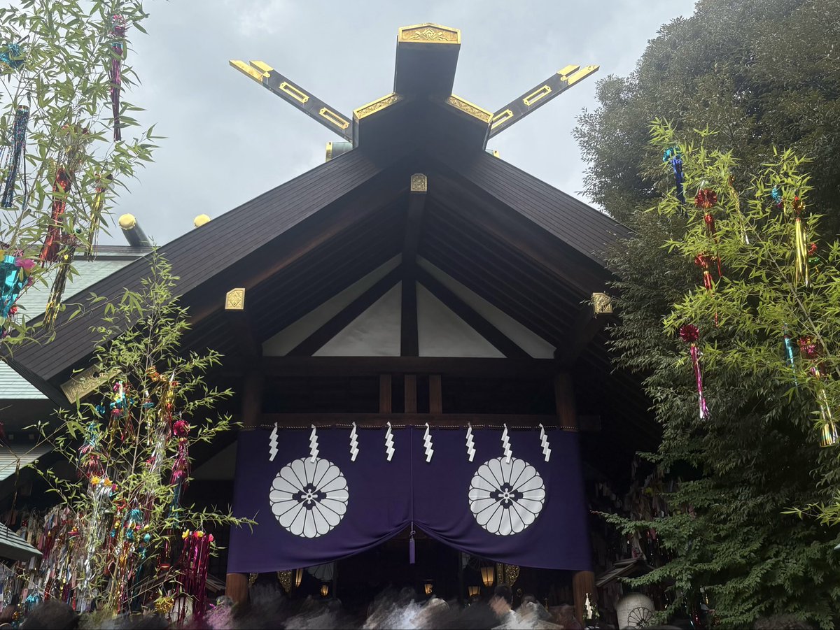 merorinne's tweet photo. 東京大神宮の七夕🎋✩ https://t.co/fTMk3RbZzg