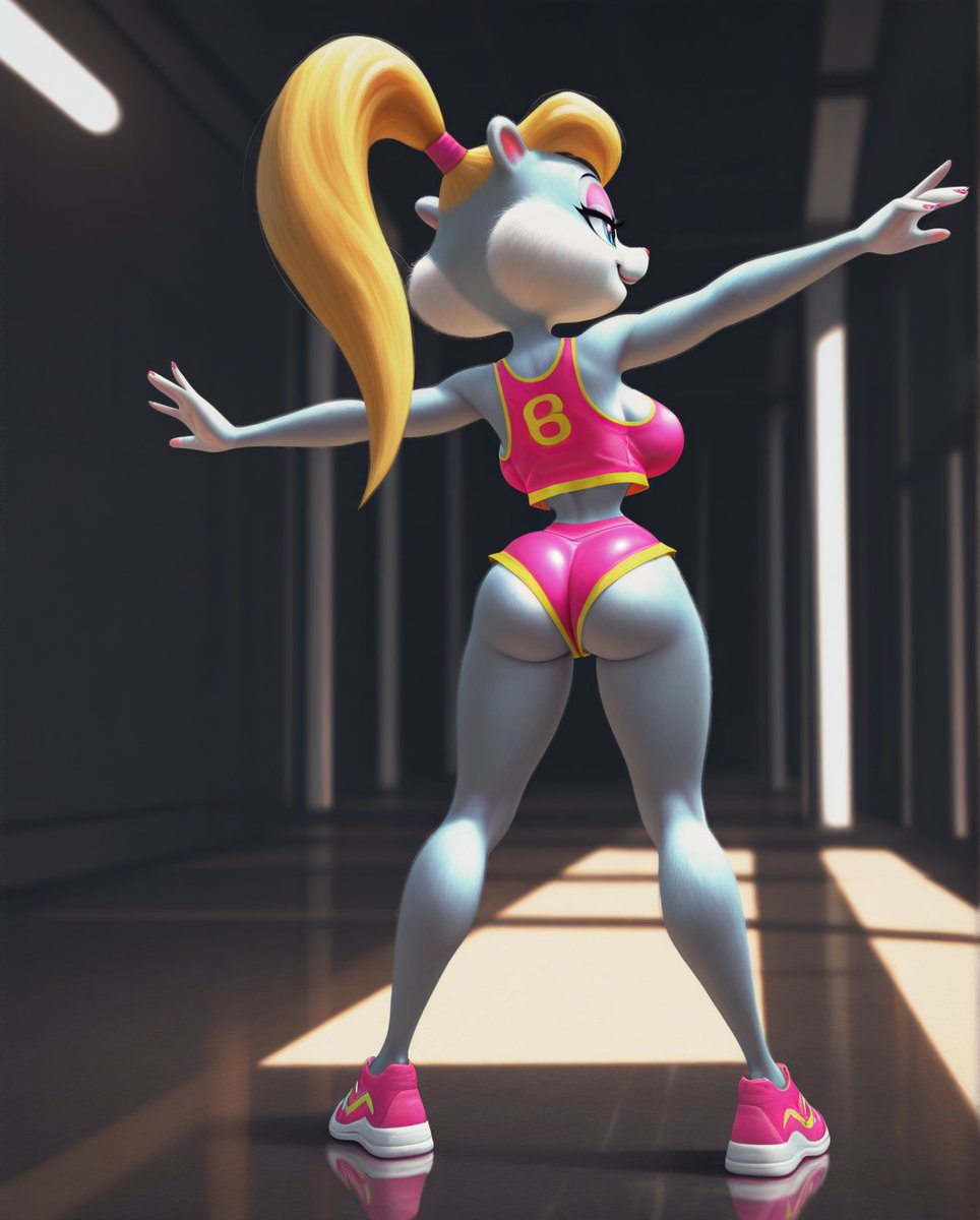 Zarakariel02's tweet photo. "¡Nuevo #LoRA de #Berri (#ConkersBadFurDay)! 🔥
La ardilla rubia curvy y sassy más famosa del N64.  
Link: https://t.co/4CbFF4HOvG https://t.co/i7TCxDe2a8