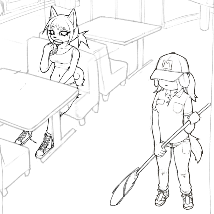 DixieLawrie's tweet photo. yo I'm making a NSFW furry comic with original characters. If you're into stealth sex and fucked up characters you're going to like this one! Here are some snippets from the first two pages. https://t.co/ArJdxlCqTi