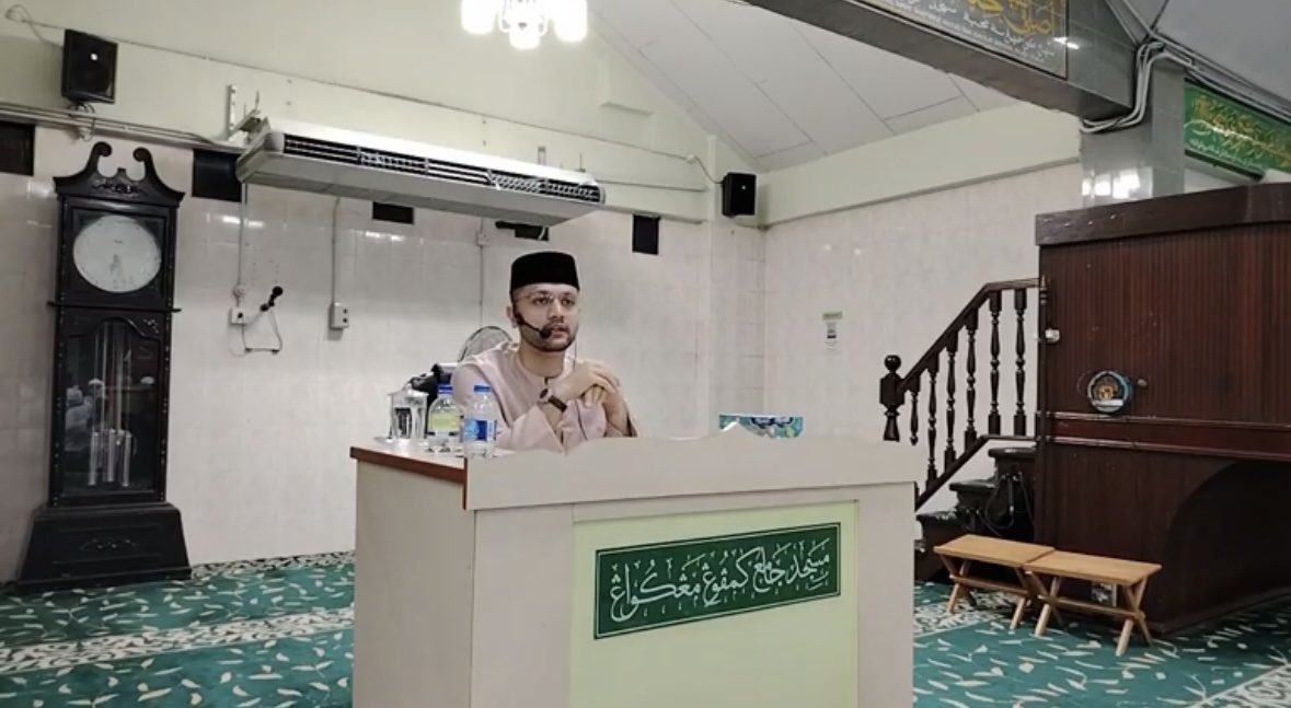 abimalaysia's tweet photo. TAUSIYAH & PROGRAM SEMARAK SUBUH
5 Julai 2026 - Presiden ABIM, Ahmad Fahmi Mohd Samsudin menyampaikan tausiah Subuh bertempat di Masjid Al-Izzah, Semarak Mengkuang, P. Pinang.
Seterusnya sesi Kuliah Semarak Subuh oleh Ustaz Muhammad Haris (PU Riz).
#semaraksubuh #simfonidakwah https://t.co/syWj4pBWaQ